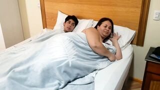 Stepmom visit stepson daybed and riding cowgirl floozy big beautiful woman - 1 image