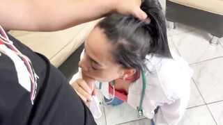 Cheating on my Stepmother Chapter 9 I Asked My Stepmother Doctor Alone for a Pill To Later Tell Her That This Babe Was Wrong and That Babe Has to Assist Me Lower My Dick Erection - 6 image