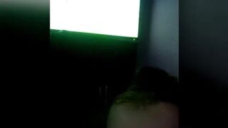 he loses his virginity watching the game of Spain Vs Germany 1-1 how nice to do this. Homemade video - 3 image