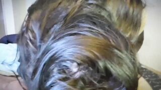 after catching my stepbrother rubbing his cock I offer him my collaboration - 10 image