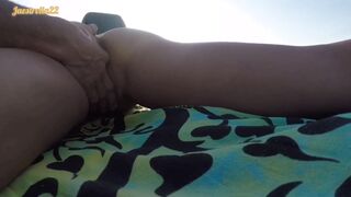Sex on the beach with a stranger who cums in my mouth, Part II - 5 image