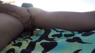 Sex on the beach with a stranger who cums in my mouth, Part II - 5 image