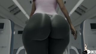 BBC pounds sexy Latina booty hard - 2 image