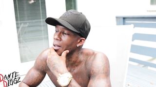 Watch Krystal, the tattooed Latina MILF, get her pretty pussy and big clit pounded by BBC Dante Diggz in a steam