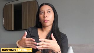 Petite Latina Alexa takes a hard pounding and deepthroats it like a champ - 4 image