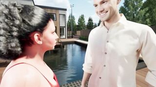 Watch Pilar, the hot gilf, get pounded hard and take a cum facial - 1 image