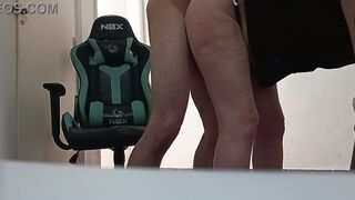 Muscular guy fucks unfaithful Latina & swallows her load