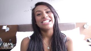 Watch Latina Colombiana Lahia Crox get her wet pussy pounded by BBC until she cums hard!