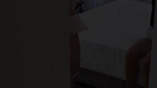 Latina Stepsisters share stepdad's big cock in wild homemade threesome