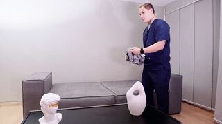 Alejandra & Aaroon Mush get a steamy massage & a happy ending - 1 image