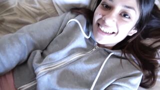 Alex Adams' tight pussy stretched wide open before gym session - Perfect Girlfriend