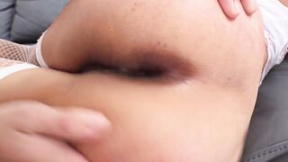 Alex Hard and David Bander get down and dirty with a hot Latina whore for cash