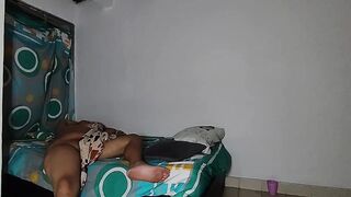 Yahir1 can't resist the temptation of his step-sister's naked body in his room