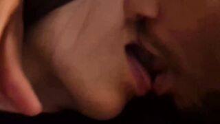 Stepbrother pounds a hot Latina step-sis with his big cock and fills her up with his cum