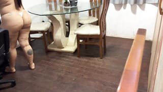 Crazy Latina's curvy body gets a hard pounding & creampie - 10 image