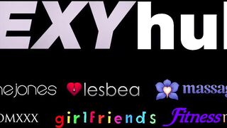 Petite Czech chick gets face-sitting by hot Latina lesbian in hot panties