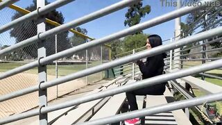 Watch Rome Major pound curvy MILF Yolanda Yamz's pussy outdoors and take a cumshot on her face