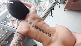 Petite Latina Begs for Rough Sex and Deepthroating in POV