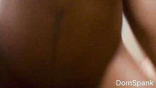 Watch how this tight ebony Latina babe gets dominated and fucked hard in multiple positions and enjoys every inch of my hard dick! Full Video in red