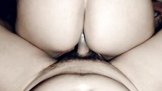 My hot Latina wife gives me some mind-blowing ass-fucking action