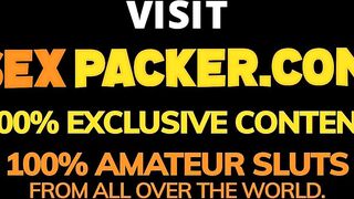 Watch this American Tinder match's big tits bounce as she gets her Latina pussy pounded hard by a big cock American babe