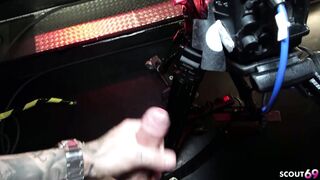 Watch curvy Latina with big tits and butt get dirty with POV blowjob and cum in mouth