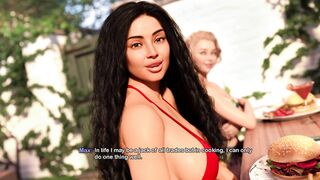 My Bimbo Dream 39: My Latina Neighbor Wants To Get Dicked Down By Me - An anime porn game with massive tits and a - 2 image