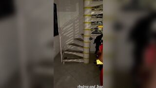 Watch this skinny Mexican beauty with a huge ass & huge tits get anally drilled by her stepson