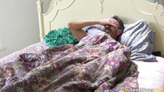 Vanessa Sky & Stepdad Steve Holmes engage in taboo doggystyle action in hot college video