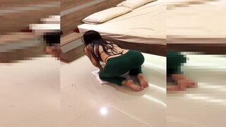 Watch this kinky Latina MILF moan while getting her tight ass drilled hard and fast in doggystyle action