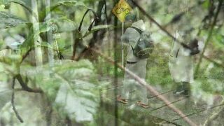 Latina BBW hooks up with hung stranger on cable car ride