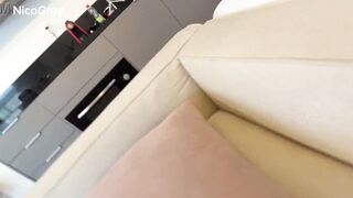 Petite Latina Loves to Give Rimjob after a Sloppy BJ in POV Interview