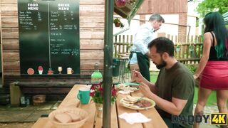 Hot Latina seduced & fucked by her kinky Italian daddy