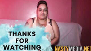 Watch Cristina Negron's massive tits bounce as she takes on a BBC