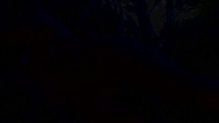 Sexy Latina MILF rides big cock in doggystyle with her lingerie on