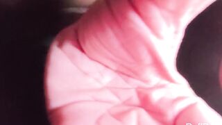 Watch this Latina's tight ass get covered in black cum after a POV homemade video - 13 image