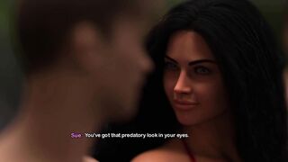 Latina Gives Double Handjob & Jizz in Jacuzzi in My Bimbo Dream 41 - Hot Latina Gives Double Handjob - 6 image