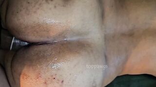 Latina with huge ass gets a hard massage & gets pounded doggy-style