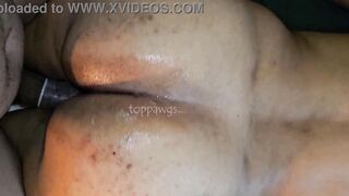 Latina with huge ass gets a hard massage & gets pounded doggy-style