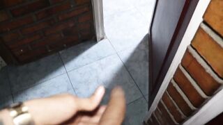 My curvy stepsister invited me to fuck her tight ass in my room, and I was more than willing to do it!