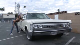 Bridgette B's tight ass gets licked and fucked hard in sexy lingerie & stockings