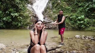 Melani Latina rides a big cock while getting her pussy licked and filled with cum - Tommymiller