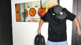 Lucky Thief joins a house party and ends up fucking a tattooed Latina with a big ass and perfect tits - 3 image