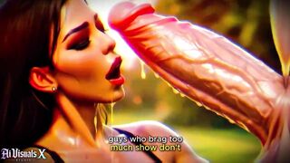 Latina Baddie's Big Cock Fantasies in 4K - Interracial ASMR withAIVisuals X - 15 image