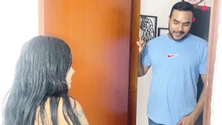 Aaroon Mush can't resist getting her wet pussy pounded by her cuckold husband while he watches! - 5 image