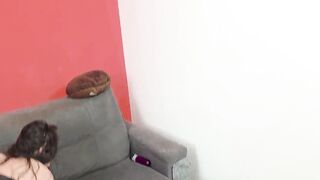 Latina novice gets her curvy ass pounded hard by her senpai's massive cock - 5 image