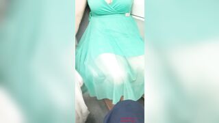 Hot amateur Latina gets naked & fucks her mother-in-law's tight ass - 1 image