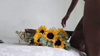 Watch this stunning Latina with natural tits wet and wild in solo play