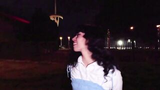 Luna & Petite get caught deepthroating & creampied in a wild outdoor motorcycle ride - 2 image