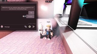 Latina E-girls strip and get naughty in a strip club on Roblox condo - 1 image